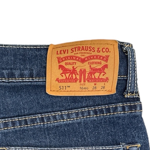 LEVI’S Men’s 511 Slim W28” L28” - Picture 3 of 6